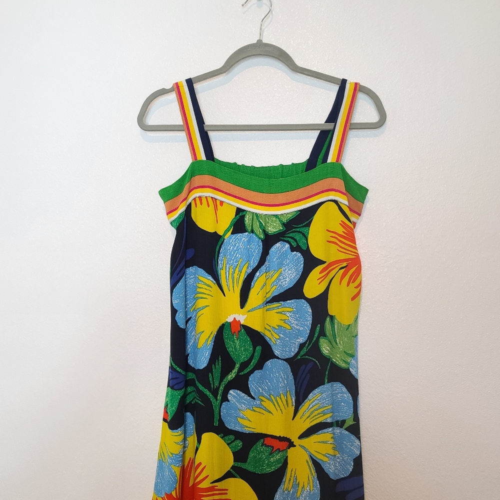 Anthropologie Maeve Nikoleta Tropical Floral Maxi Dress - Picture 4 of 10